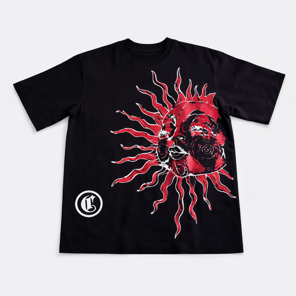 RED & WHITE CRONEN SUN